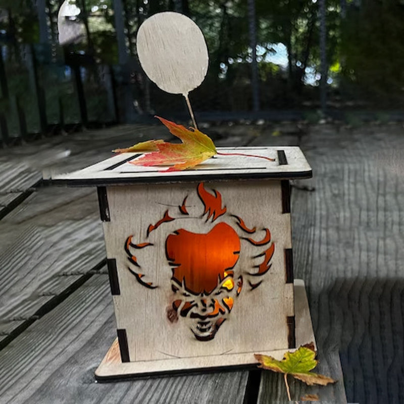 Rynx | Horror figure Jack Lantern wood decoration