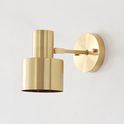 Rynx | Modern minimalist gold metal wall lamp