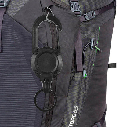 Rynx | Automatically retractable keychain made of wire rope for outdoor use