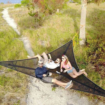 RYNX | Multi-Person Hammock Black 400*400*400 cm