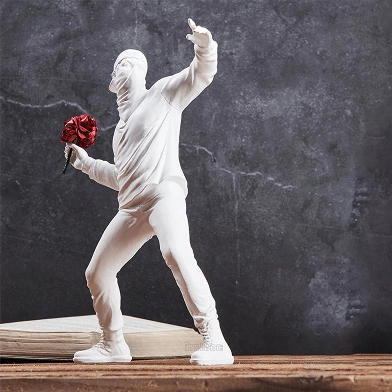 Rynx | Banksy Flower Rioter Ornament