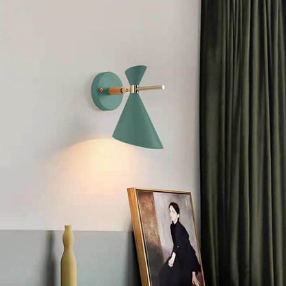 Rynx | Nordic Simple Horn Lampshade 1-light Wall Clock