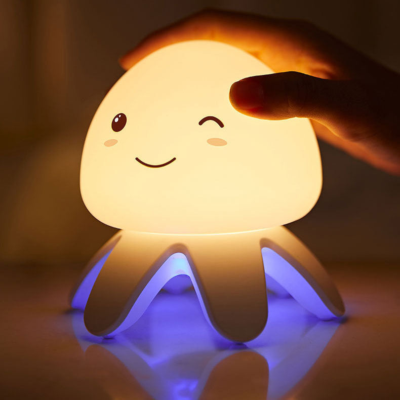 Rynx | JellyGlow LED Night Light | Creative Design | Silicone & Music | USB Rechargeable