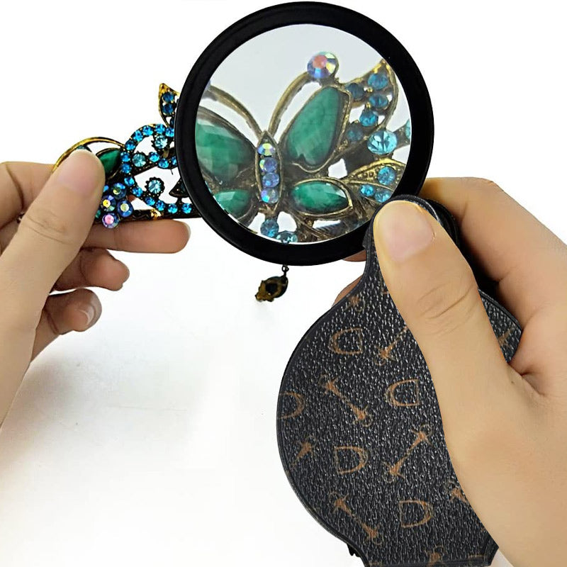 Rynx | Leather Case Foldable Magnifying Glass