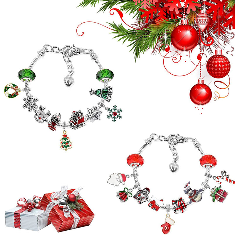 Rynx | 24 Days Countdown Calendar DIY Christmas Advent Calendar Bracelet Set
