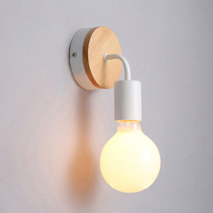 Rynx | ArcoLune Wall Light | Modern Curved Wood Design | Lighting for Bedroom | Stylish & Functional