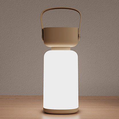 Rynx | Modern simplicity waterproof portable plastic ABS cylinder LED table lamp outdoor light for outdoor patio