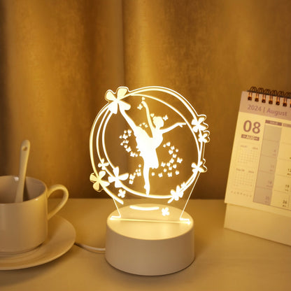 Rynx | LumiDance - 3D Ballet Dancer LED Night Light
