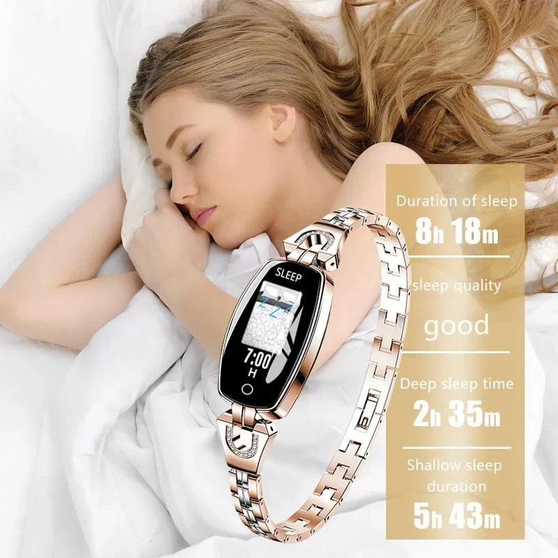 RYNX | Smart Fitness Bracelet With Hr And Blood Pressure Monitor For Women