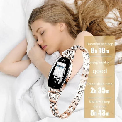 RYNX | Smart Fitness Bracelet With Hr And Blood Pressure Monitor For Women