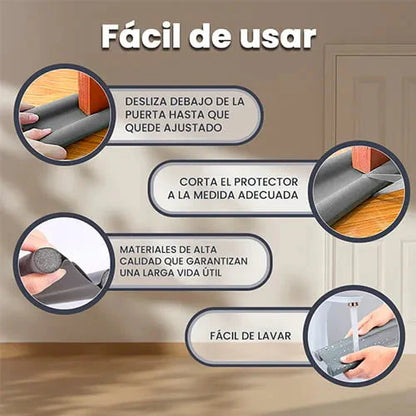 Rynx | Adjustable Door Stopper – Seals gaps to block dust and pests