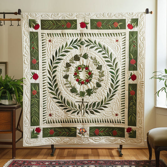 Rynx | Evergreen Wreath Quilt