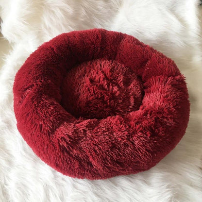 Rynx | PawNest Calming Donut Cat Bed | Round Plush Nest | Stress-Reducing & Cozy | Perfect for Cats & Small Dogs