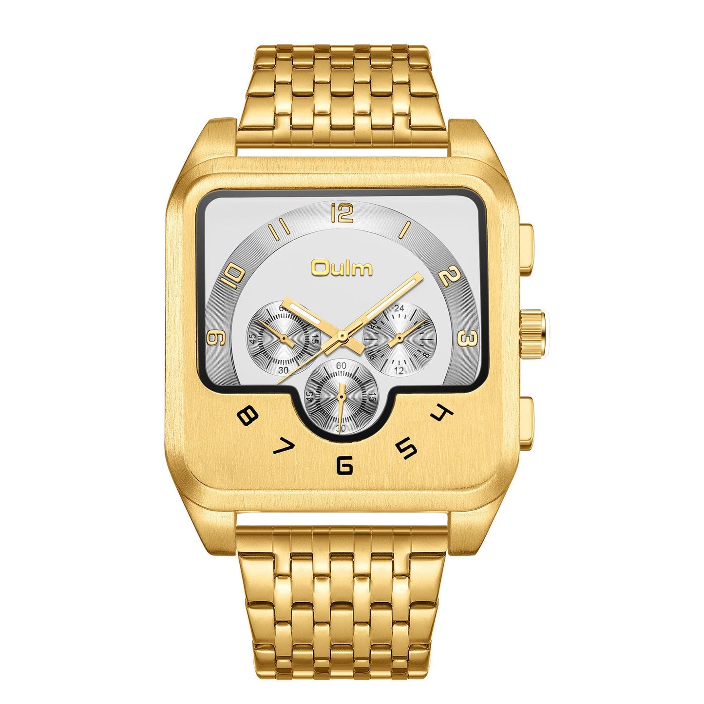 Rynx | Gold Men's Watch Square Quartz