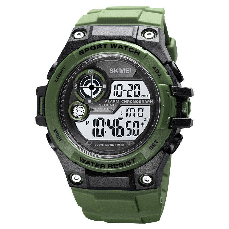 Rynx | Men's waterproof outdoor luminous multifunctional sports electronic watch