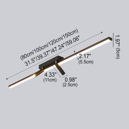 Rynx | Linevo Minimalist LED Ceiling Light | Long Strip Design | Spotlight Lighting | Energy Efficient & Modern