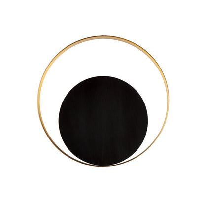 Rynx | Modern Minimalist Iron Circle Ring 1-Light Wall Sconces Lamp For Bedroom
