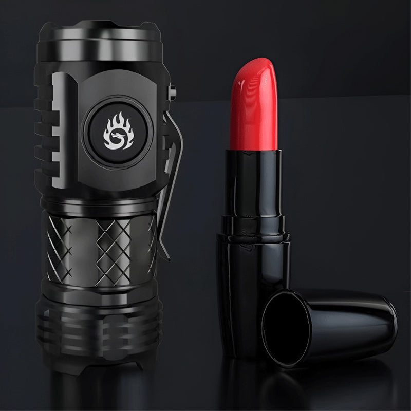 Rynx | Mini flashlight with three-eyed monster