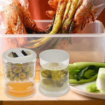 Rynx | Pickle and Olive Jar with Strainer