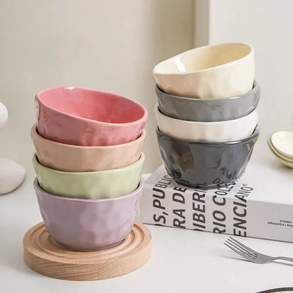 Rynx | Cream Style 4.7-inch Ceramic Rice Bowl