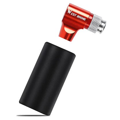 Rynx | Portable CO2 inflator Mini bicycle pump for Presta and Schrader valves