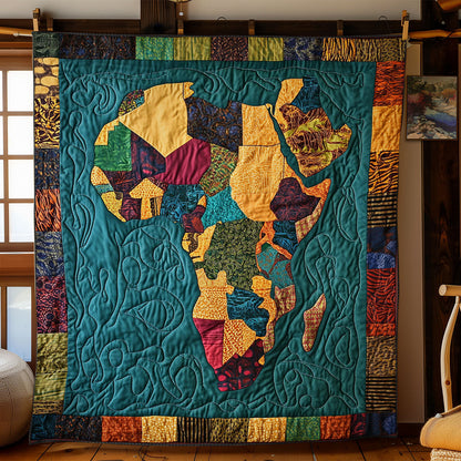 Rynx | Patchwork Map of Africa Blanket