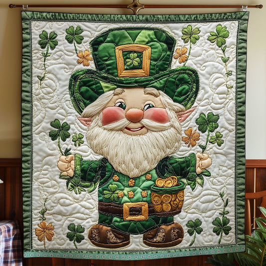 Rynx | Gnome Lucky Clover Quilt