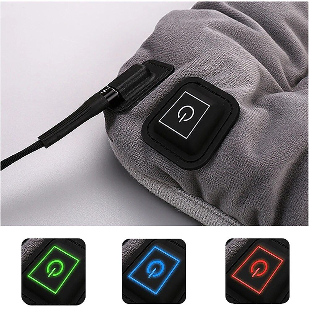 Rynx | 3-Level Adjustable Electric Heating Pad - Comfortable Body Warmer for Chair and Car