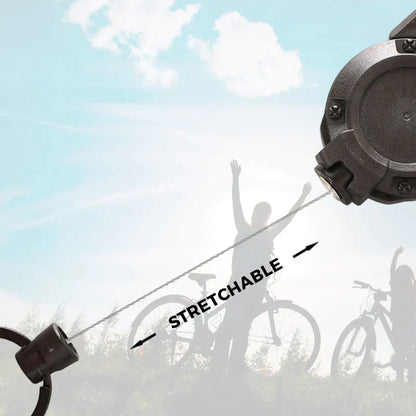 RYNX | Outdoor Automatic Retractable Wire Rope Luya Theft-Proof Tactical Keychain
