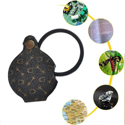 Rynx | Leather Case Foldable Magnifying Glass