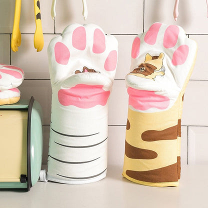 Rynx | Sweet Cat Paw Oven Mitts