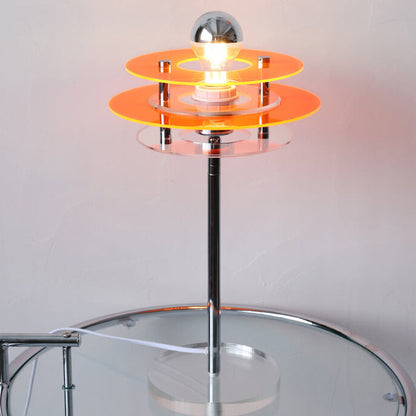 Rynx | AstroVibe Modern Acrylic Table Lamp | Space-Saucer Design | Unique | Mood Light | Home Decor