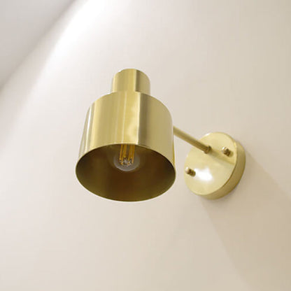 Rynx | Modern minimalist gold metal wall lamp