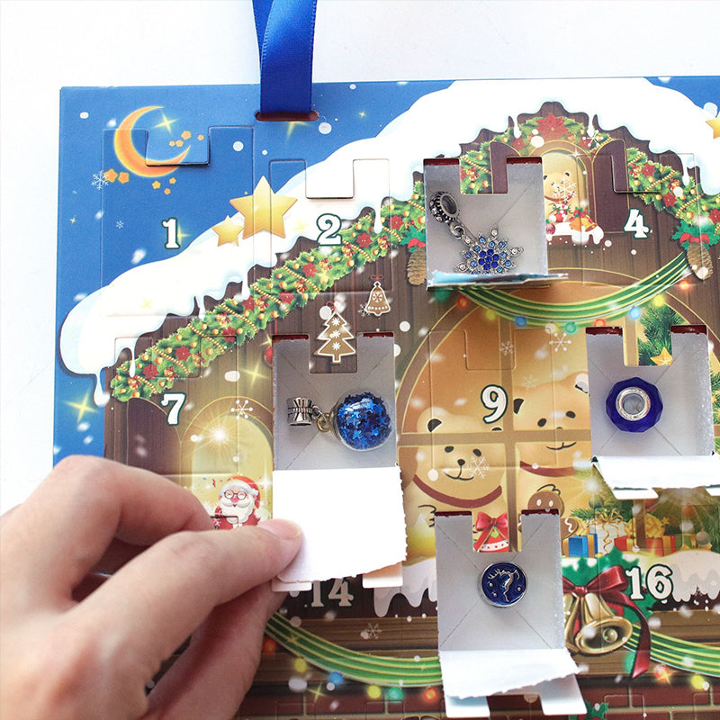 Rynx | 24 Days Countdown Calendar DIY Christmas Advent Calendar Bracelet Set