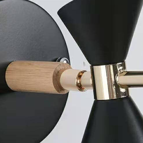 Rynx | Nordic Simple Horn Lampshade 1-light Wall Clock