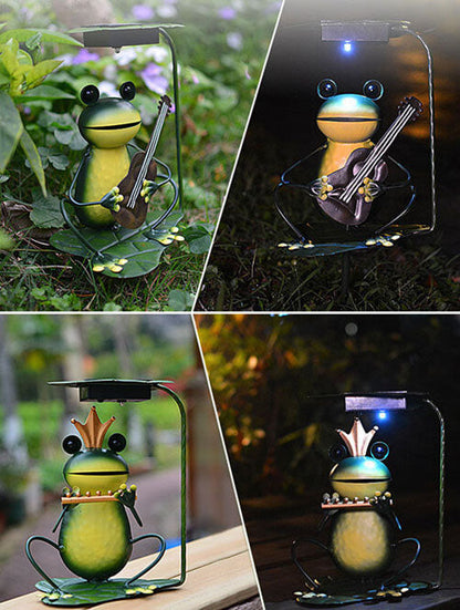 Rynx | Froglux Solar LED Garden Lamp | Outdoor Lighting | Decorative Landscape Light