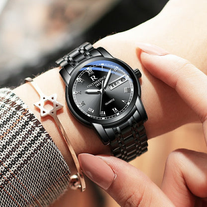 Rynx | Men's Three Hand Business Steel Watch Quartz Watch