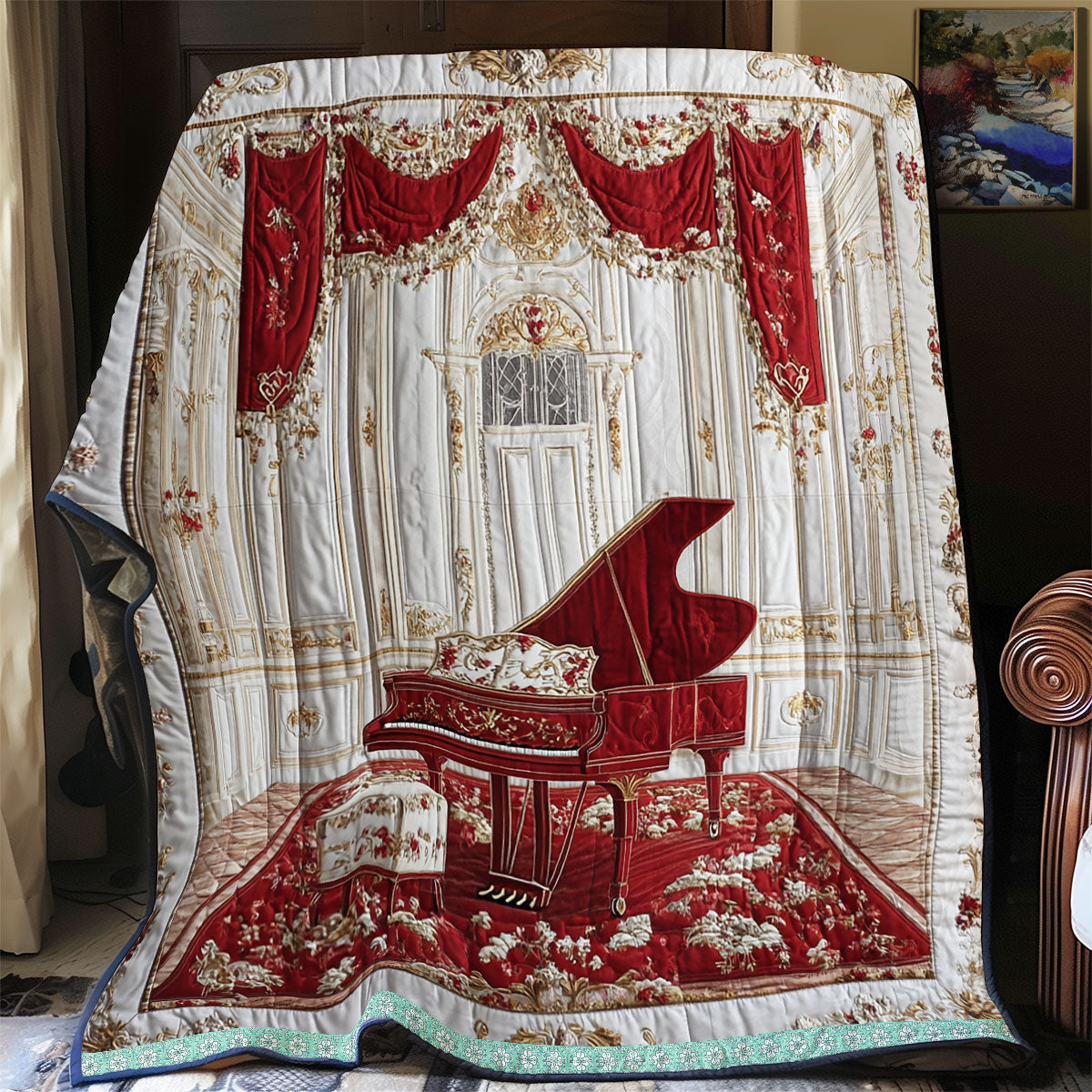 Rynx | Red Piano Quilt