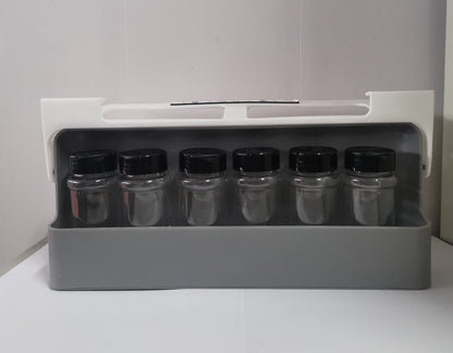 Rynx | Kitchen Container Organizer – Hanging Spice Rack with Easy Installation
