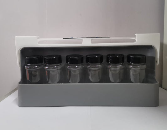 Rynx | Kitchen Container Organizer – Hanging Spice Rack with Easy Installation