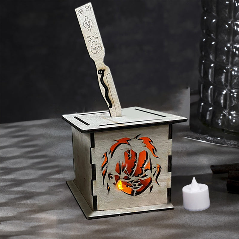 Rynx | Horror figure Jack Lantern wood decoration