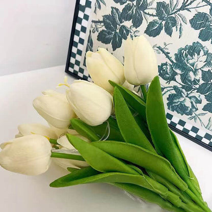 Rynx | Florina TulipGlow LED Table Lamp | Tiffany Style | Flower Decoration | 10/15 Light Design