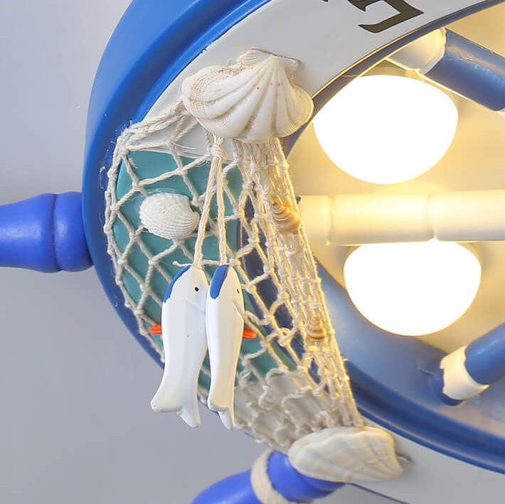 Rynx | NautiGlow Children's Room LED Ceiling Lamp | Sailboat Design | Cartoon Style | Ambient Lighting