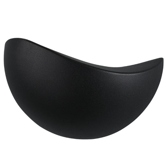 Rynx | Minimalist half-round LED wall lamp in aluminum
