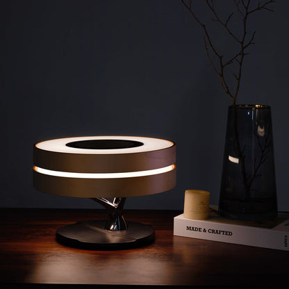 Rynx | The Modern Series Table Lamp with Speaker and Wireless Charger