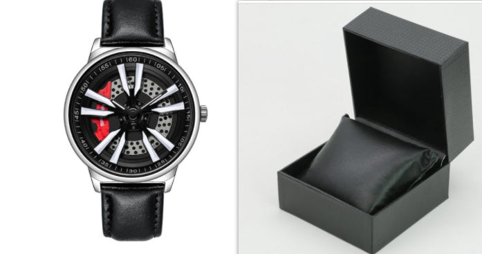 Rynx | Men's Creative Cool Dial Rotating Wheel Quartz Watch