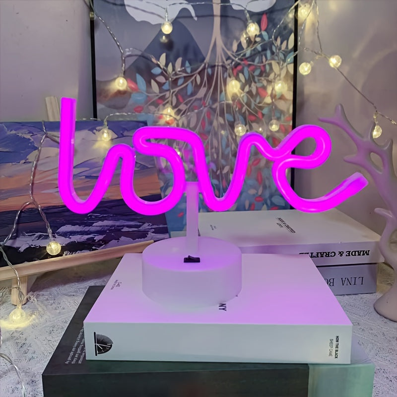 Rynx | NeonLove - LED Neon Table Lamp for Bedroom and Party Decoration