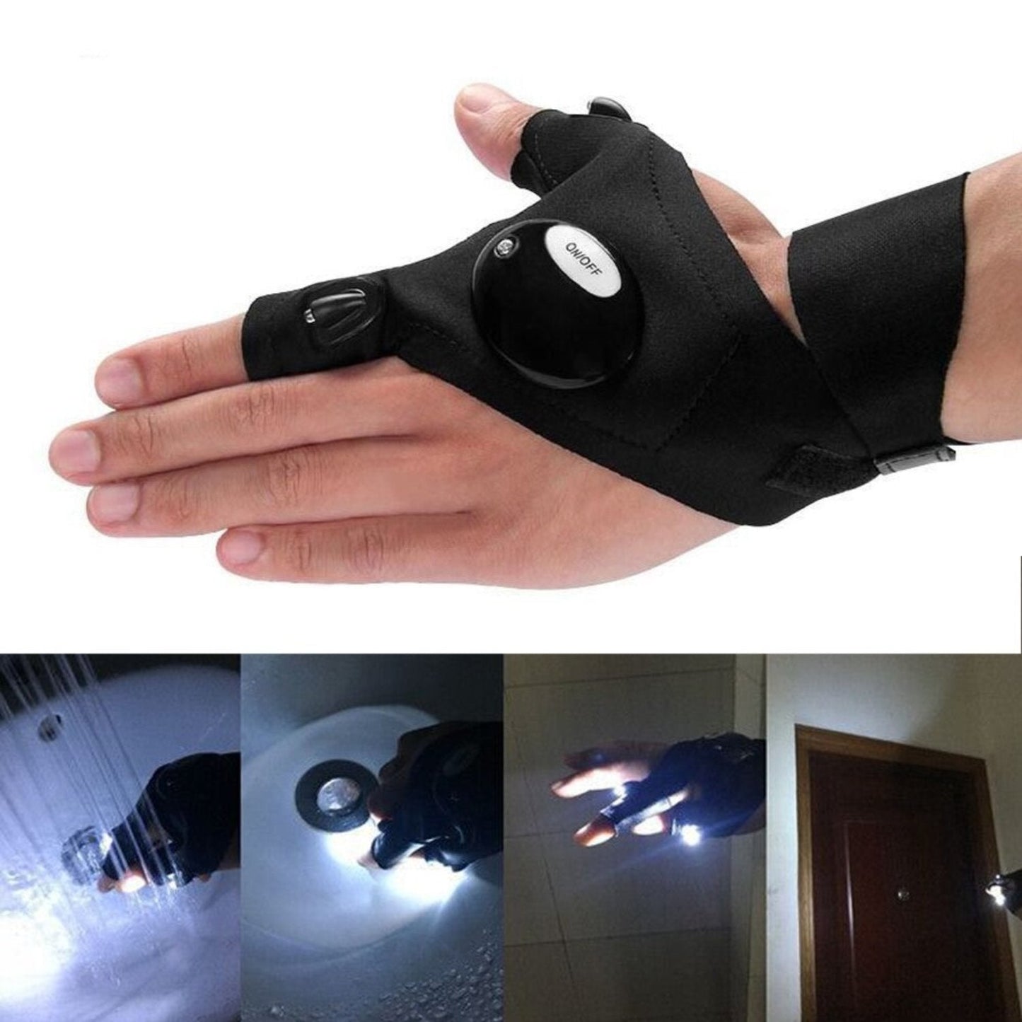 Rynx | Multifunctional Gloves with Flashlight