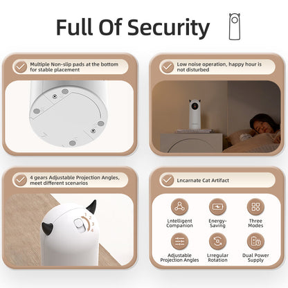 Rynx | Interactive Smart Laser Pet Toy for Cats and Dogs