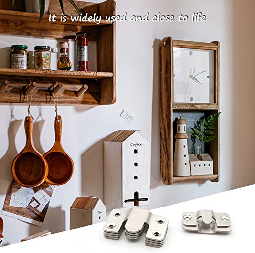 Rynx | Interlock Hanging Clip — Stainless Steel Wall Art Hooks with Secure Hold (5 Pieces)